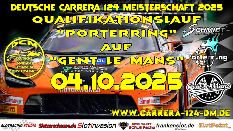 Rennveranstaltung Porterring auf GentLeMans